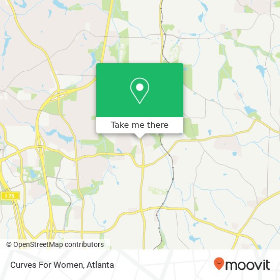 Curves For Women map