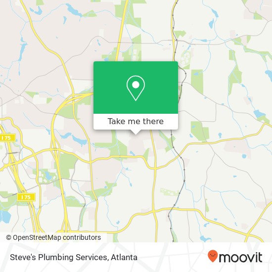 Steve's Plumbing Services map