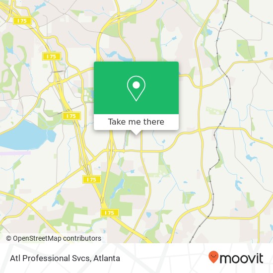 Mapa de Atl Professional Svcs
