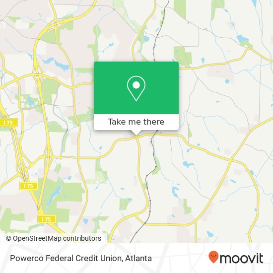 Powerco Federal Credit Union map