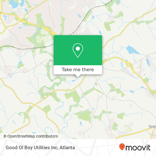 Good Ol Boy Utilities Inc map