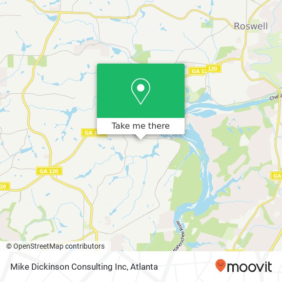 Mike Dickinson Consulting Inc map