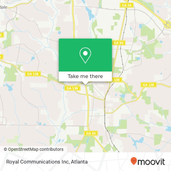 Royal Communications Inc map