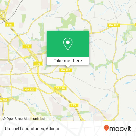 Urschel Laboratories map