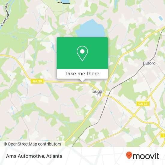 Mapa de Ams Automotive