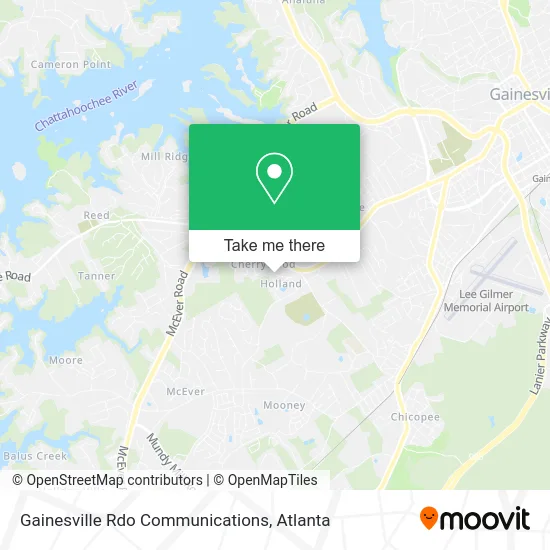 Gainesville Rdo Communications map