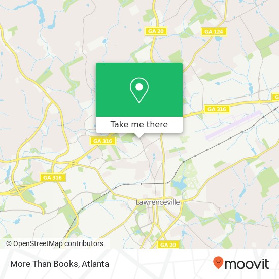 More Than Books map