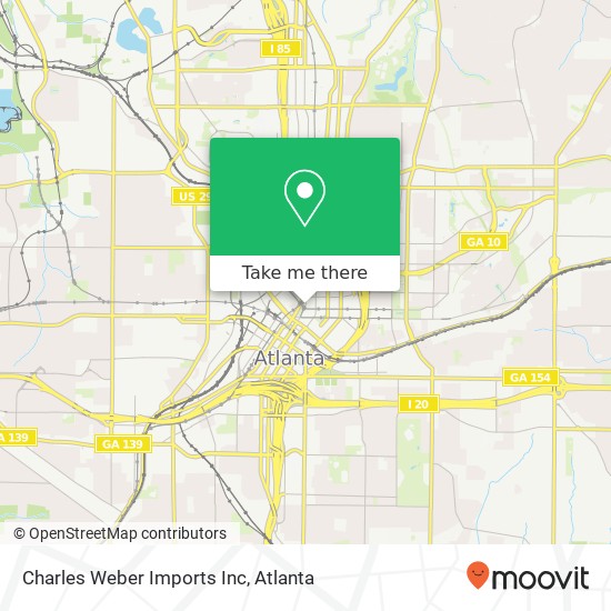 Charles Weber Imports Inc map