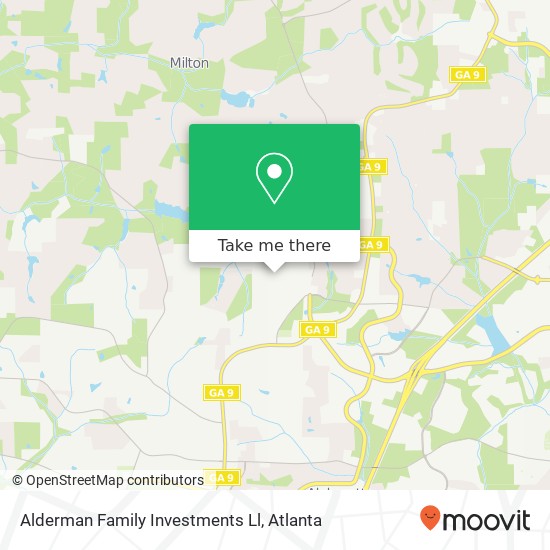 Mapa de Alderman Family Investments Ll