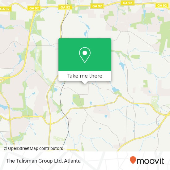 The Talisman Group Ltd map
