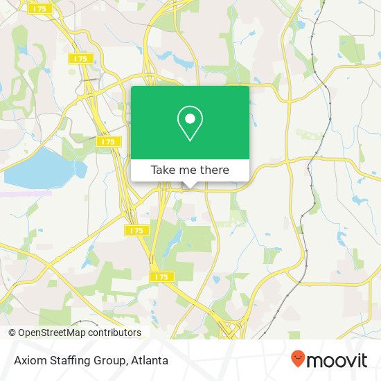 Mapa de Axiom Staffing Group