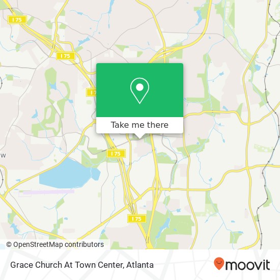 Grace Church At Town Center map