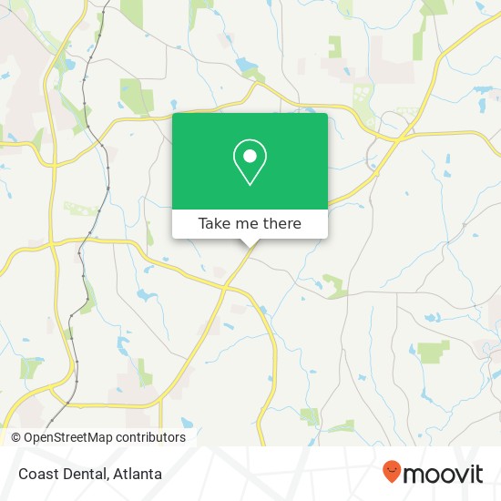 Coast Dental map