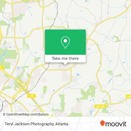 Teryl Jackson Photography map