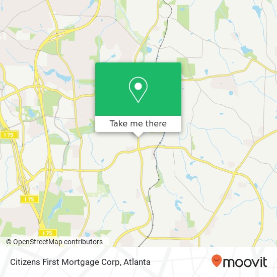 Citizens First Mortgage Corp map