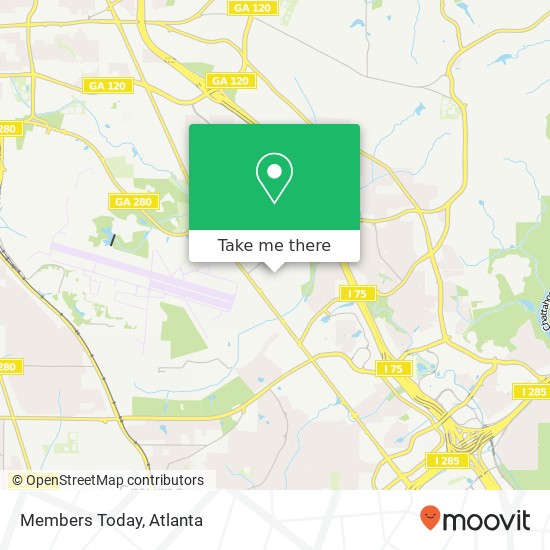 Members Today map