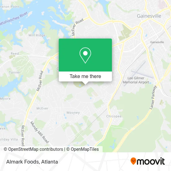 Almark Foods map