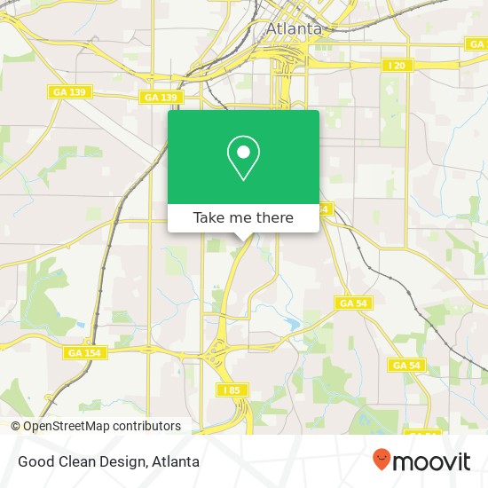 Mapa de Good Clean Design