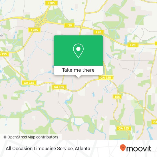 All Occasion Limousine Service map