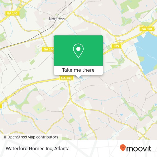 Mapa de Waterford Homes Inc