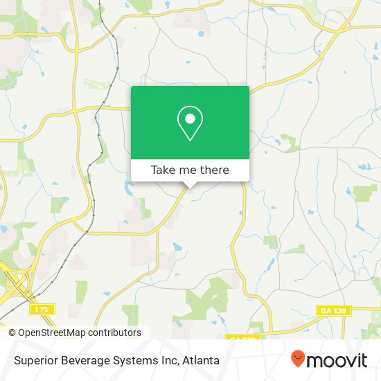 Superior Beverage Systems Inc map