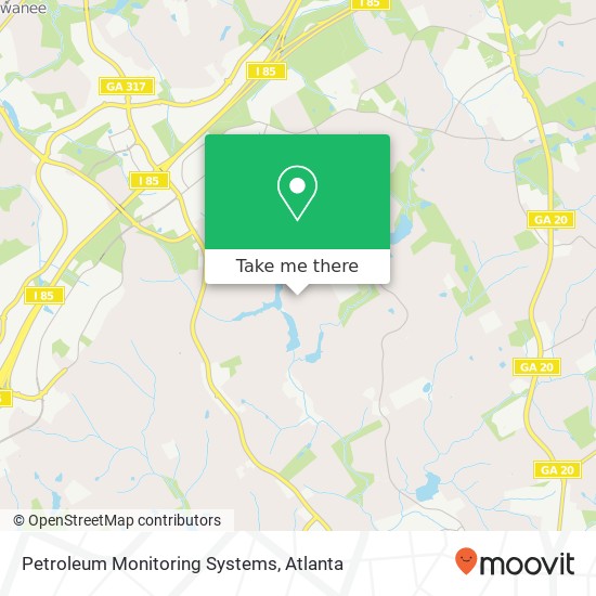 Petroleum Monitoring Systems map