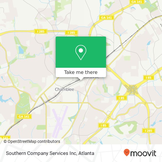 Southern Company Services Inc map