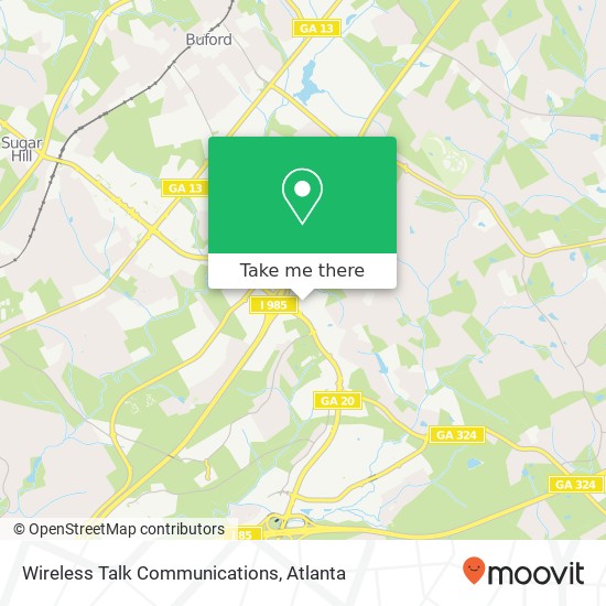 Mapa de Wireless Talk Communications