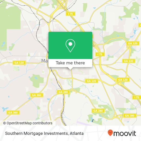 Southern Mortgage Investments map
