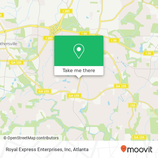 Mapa de Royal Express Enterprises, Inc
