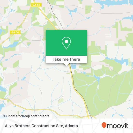 Mapa de Allyn Brothers Construction Site