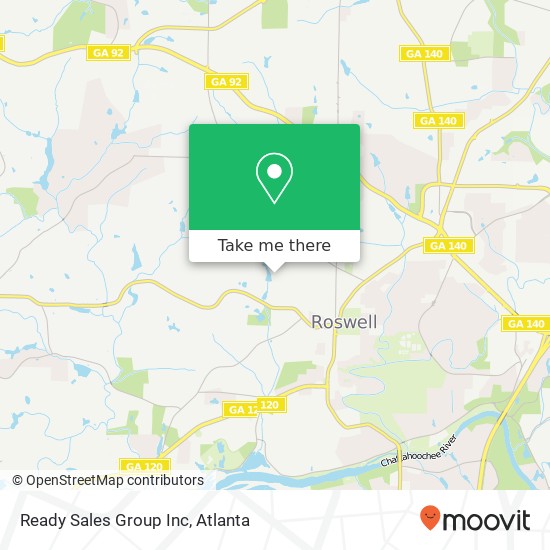 Ready Sales Group Inc map