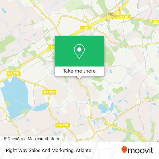 Right Way Sales And Marketing map
