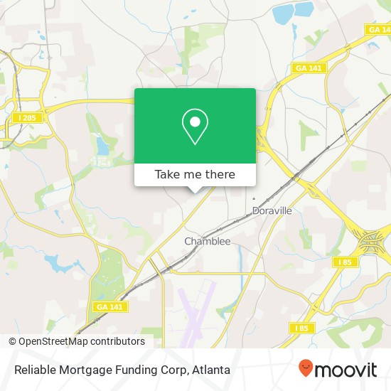 Reliable Mortgage Funding Corp map