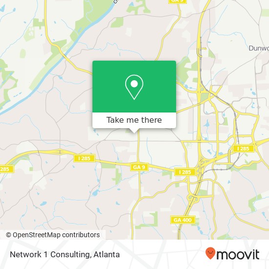 Network 1 Consulting map