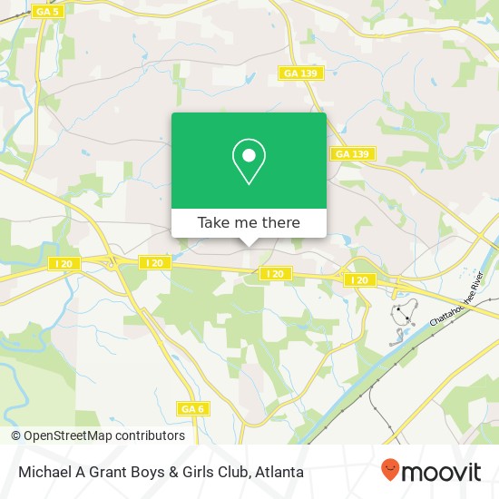 Mapa de Michael A Grant Boys & Girls Club