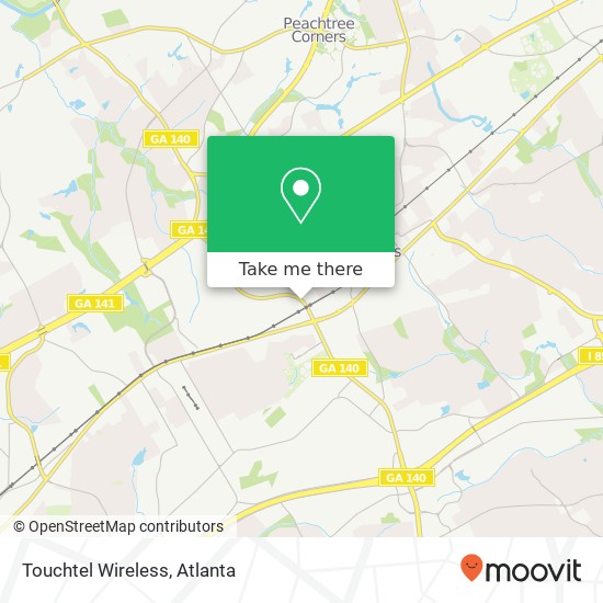 Touchtel Wireless map