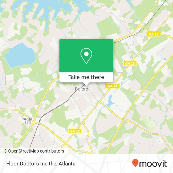 Mapa de Floor Doctors Inc the