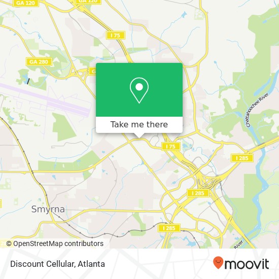 Discount Cellular map