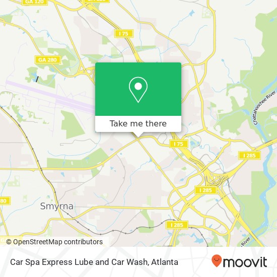 Car Spa Express Lube and Car Wash map