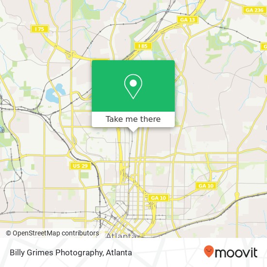 Billy Grimes Photography map