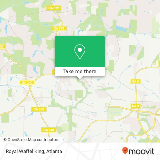 Royal Waffel King map