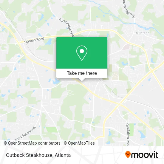 Outback Steakhouse map