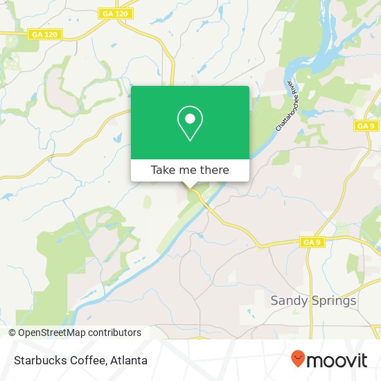 Starbucks Coffee map