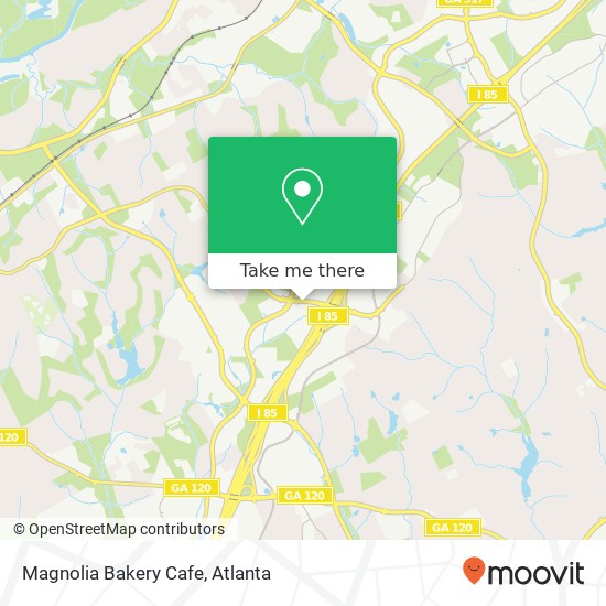 Mapa de Magnolia Bakery Cafe