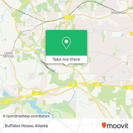 Mapa de Buffalos House