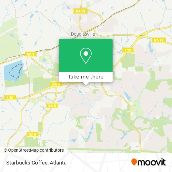 Starbucks Coffee map