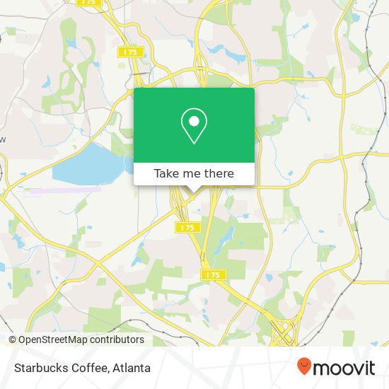 Starbucks Coffee map