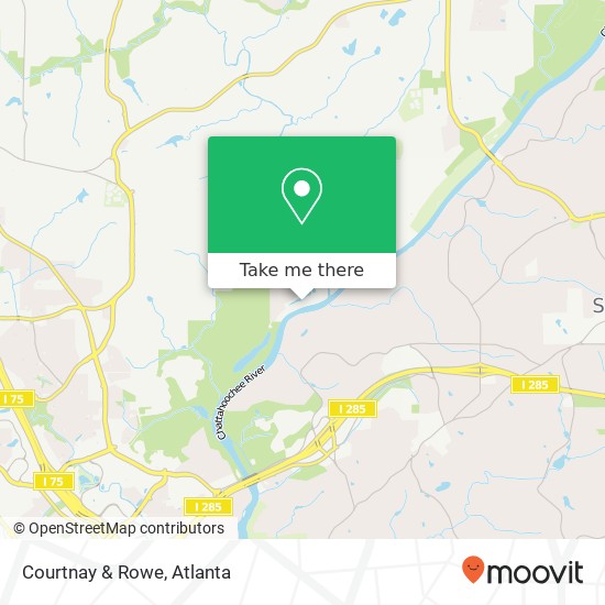 Courtnay & Rowe map