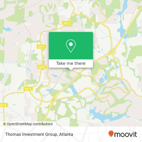 Thomas Investment Group map